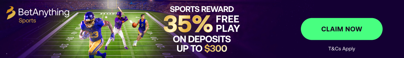 Get $105 free play on a $300 deposit